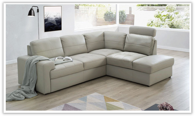 Buy ESF Italia Ella L-Shaped Gray Sectional Sofa Bed with Storage