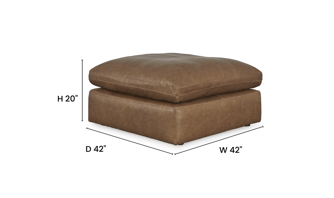 Modern Heritage Emilia Oversized Accent Ottoman - Jennifer Furniture