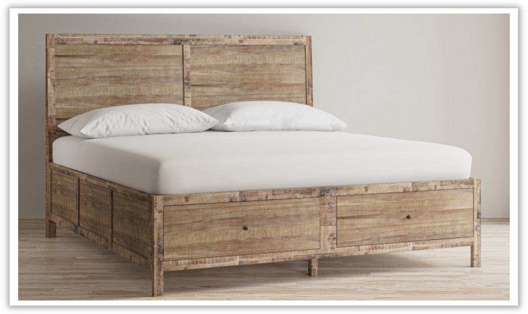 MetroElite Queen Bed with Storage Drawers