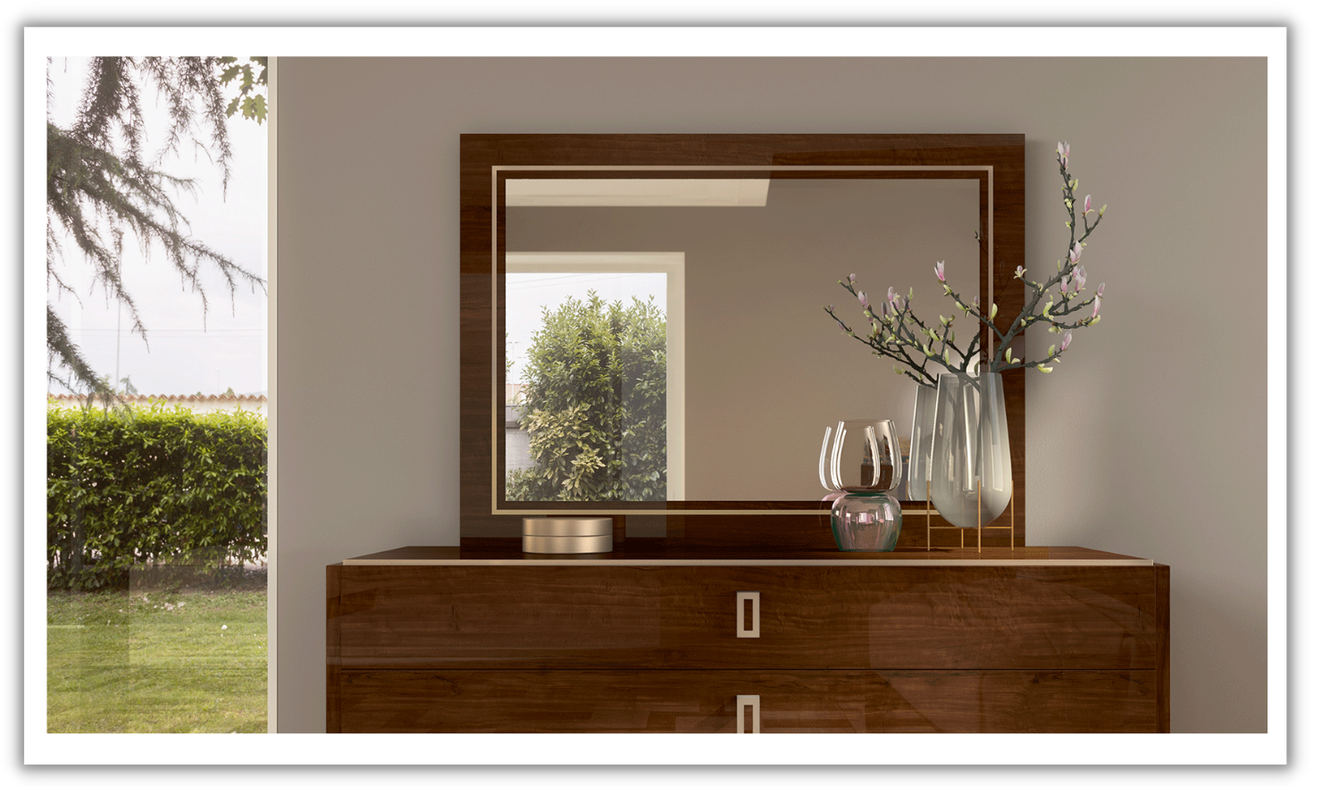 Eva Rectangular Mirror – Jennifer Furniture