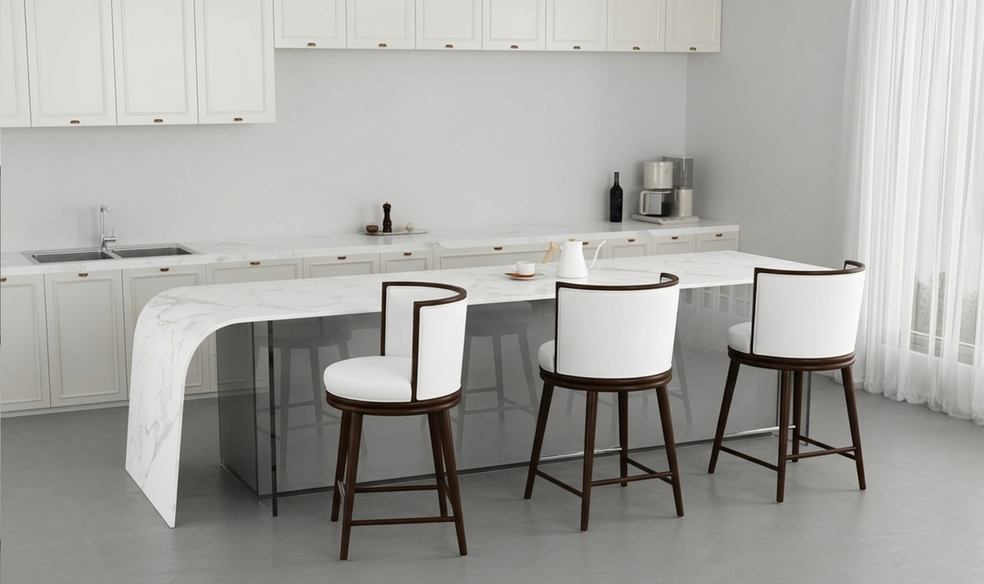 Manhattan Comfort Evalyn Wooden Upholstered Counter Stool
-Jennifer Furniture