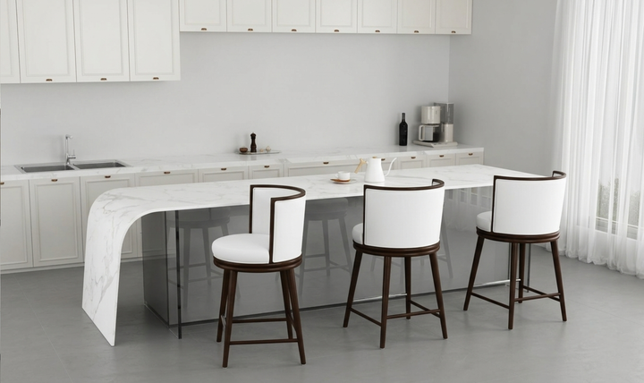 Manhattan Comfort Evalyn Wooden Upholstered Counter Stool
-Jennifer Furniture