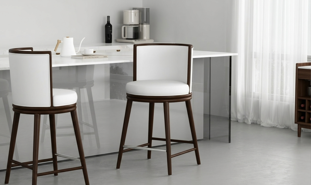 Manhattan Comfort Evalyn Wooden Upholstered Counter Stool
-Jennifer Furniture