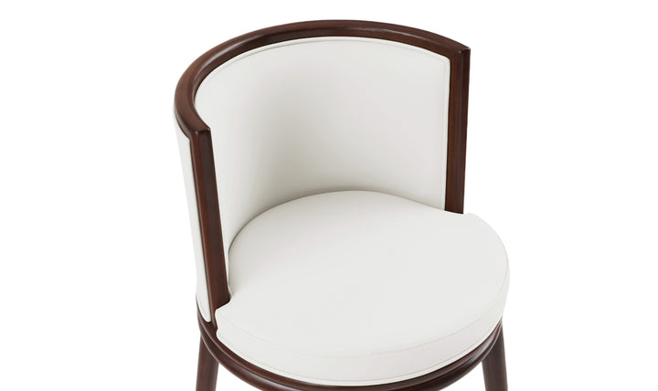Manhattan Comfort Evalyn Wooden Upholstered Counter Stool