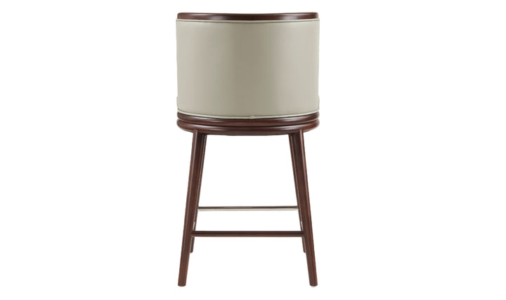 Manhattan Comfort Evalyn Wooden Upholstered Counter Stool