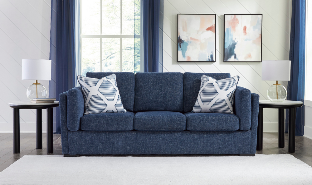 Evansley 3-Seater Sofa With 2 Pillows-Jennifer Furniture