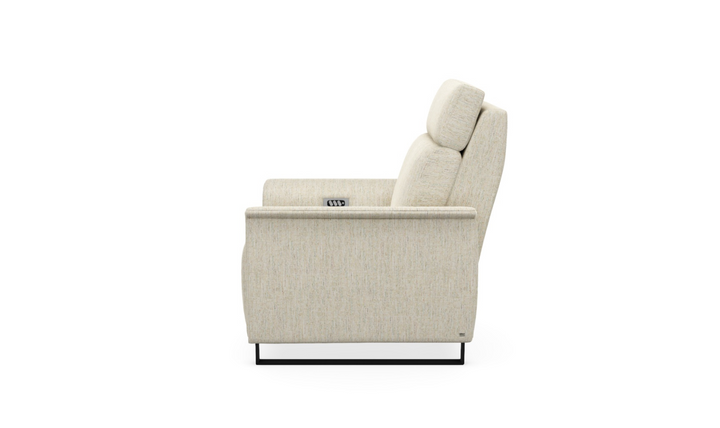 Felix Power Recliner Chair in Cream with Power Headrest-jennifer furniture