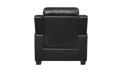 Finley Tufted Upholstered Chair Black