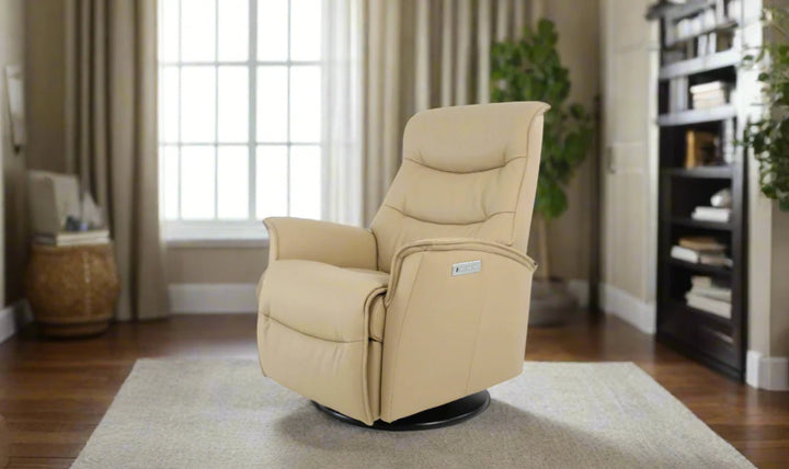 Fjord Dallas Power Recliner Chair With Lumbar Support-Jennifer Furniture