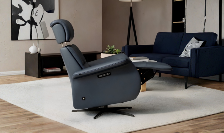 Fjords Cosmo Leather Triple Motor Zero Gravity Recliner Chair
