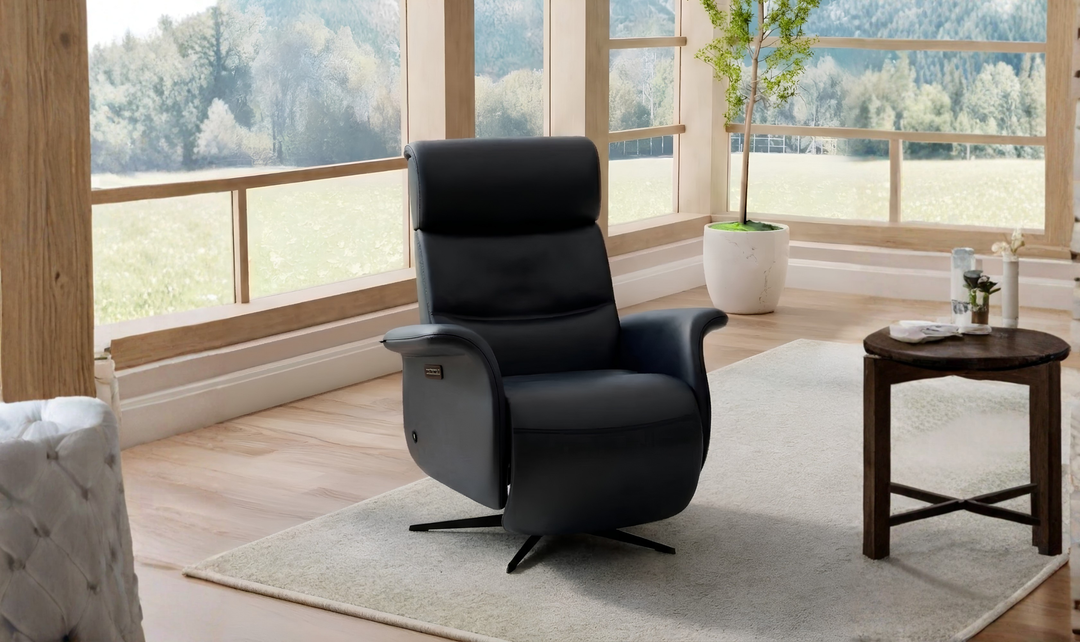 Fjords Cosmo Leather Triple Motor Zero Gravity Recliner Chair