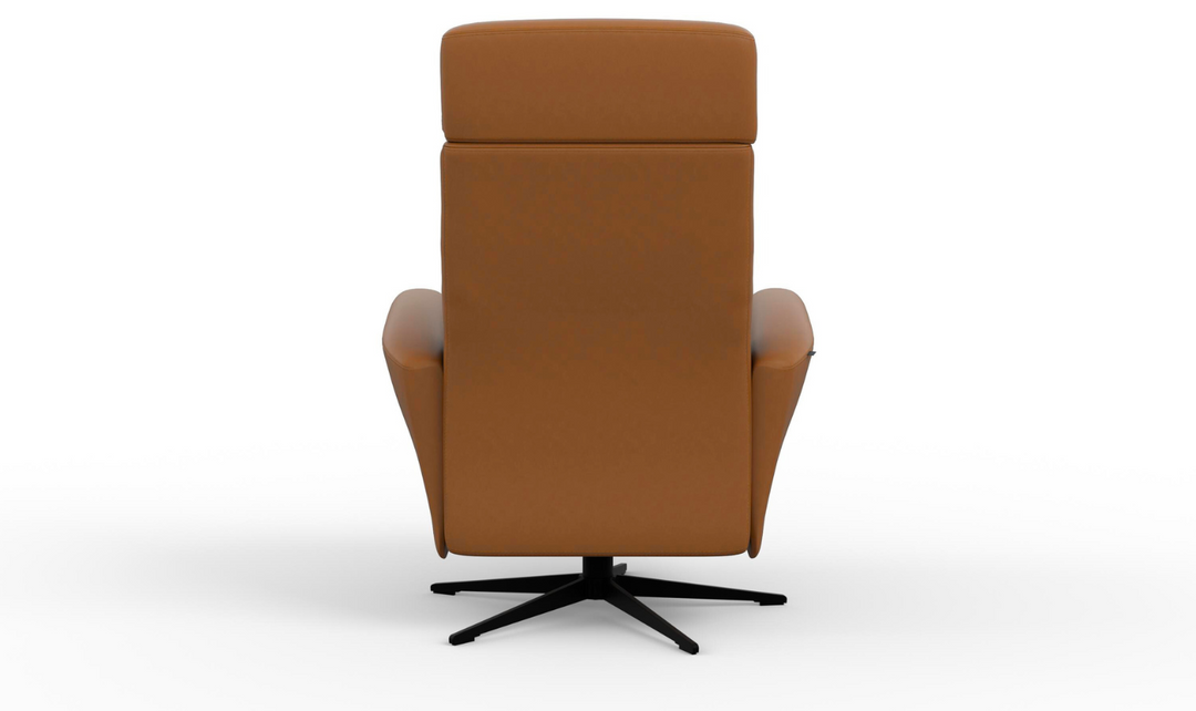 Fjords Magnus Leather Swivel Glider Power Recliner Chair-Jennifer Furniture