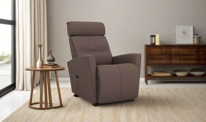 Fjords Memphis Leather Lift Power Glider Chair in Two Sizes-jennifer furniture