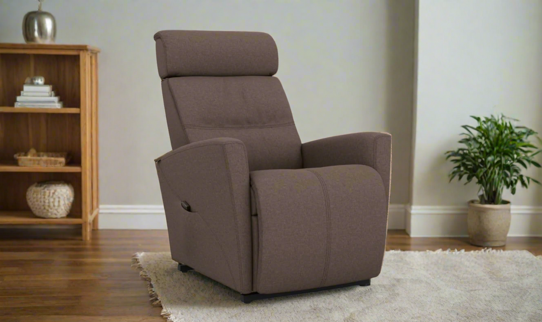 Fjords Memphis Leather Lift Power Glider Chair in Two Sizes-jennifer furniture