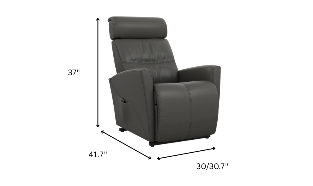 Fjords Memphis Leather Lift Power Glider Chair in Two Sizes