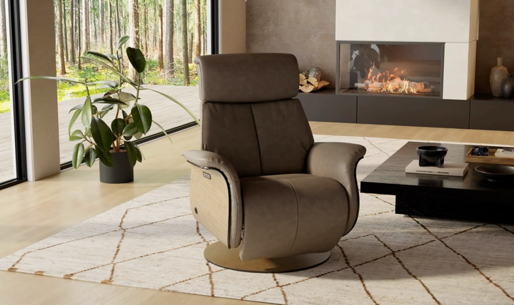 Fjords Nova Zero Gravity Recliner Chair With Motorized Headrest