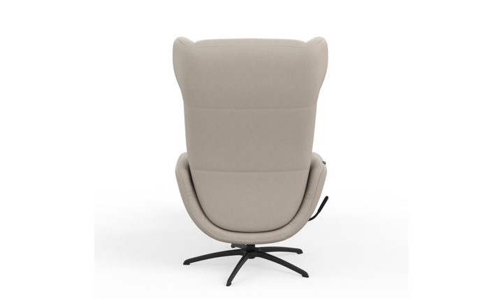 Fjords Stella Recliner Chair and Ottoman with Glide Rocking Swivel Base