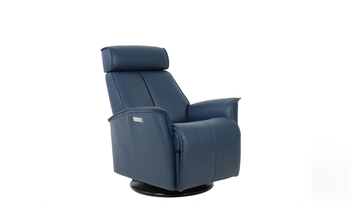 Fjords Venice Leather Power Swing Relaxer Recliner Chair(Small/Large)