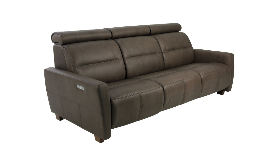 Fjords Verona Leather Power Reclining Sofa-Jennifer
