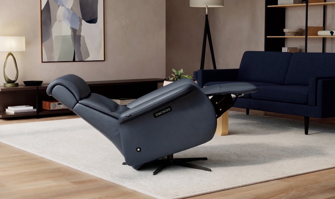 Fjords Cosmo Leather Triple Motor Zero Gravity Recliner Chair
