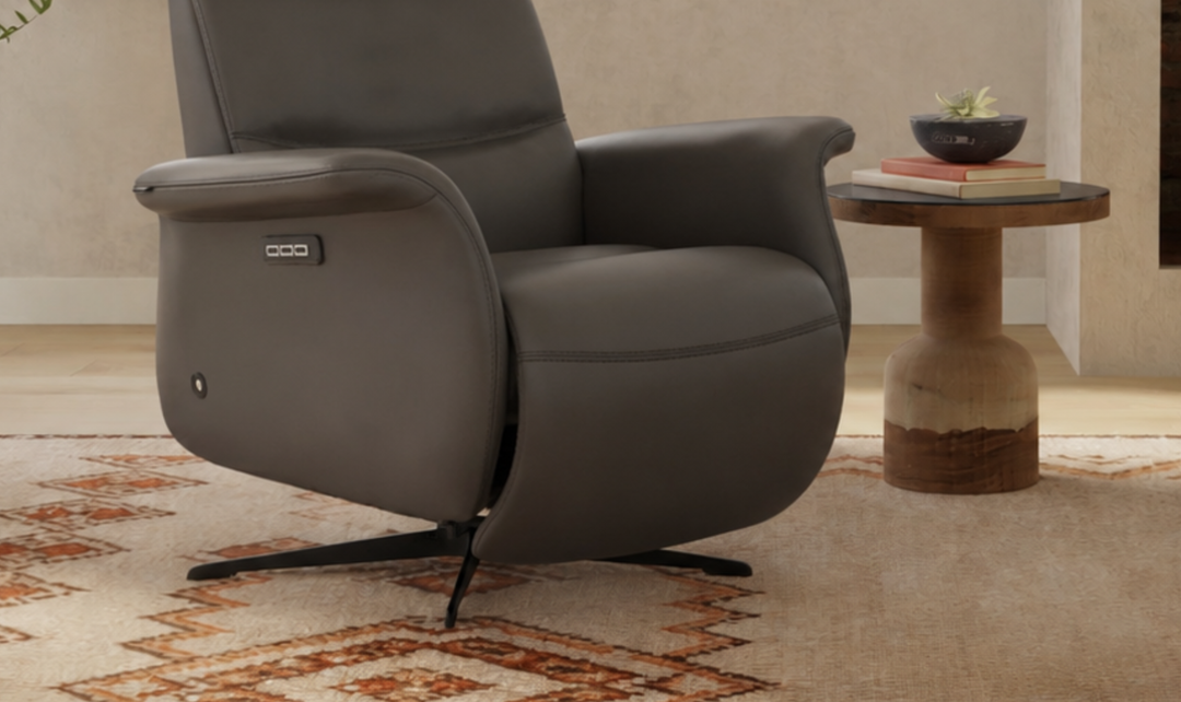 Fjords Cosmo Leather Triple Motor Zero Gravity Recliner Chair