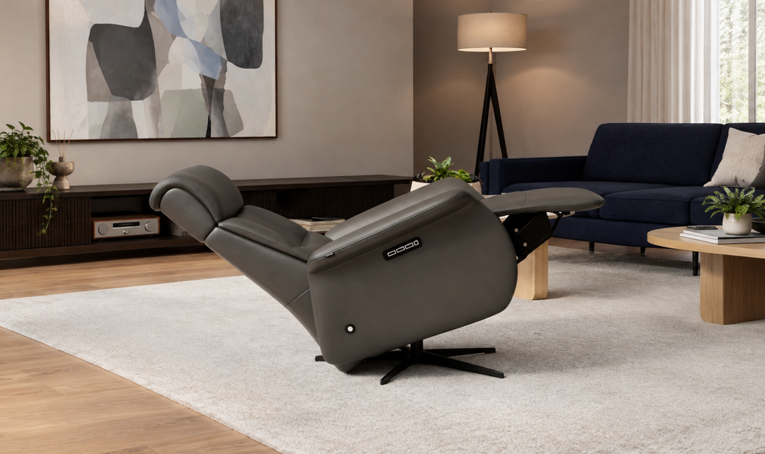 Fjords Cosmo Leather Triple Motor Zero Gravity Recliner Chair