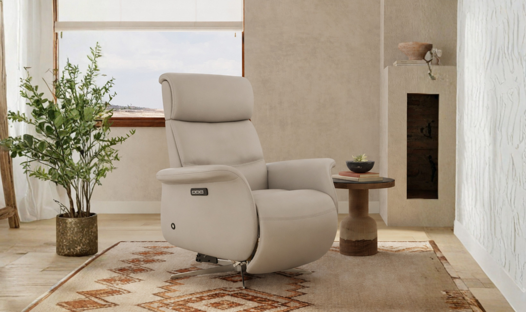Fjords Cosmo Leather Triple Motor Zero Gravity Recliner Chair