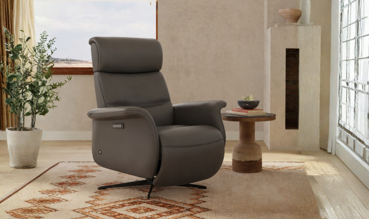 Fjords Cosmo Leather Triple Motor Zero Gravity Recliner Chair