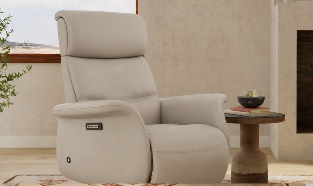 Fjords Cosmo Leather Triple Motor Zero Gravity Recliner Chair