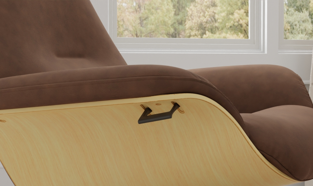 Fjords Falcon Swivel Manual Recliner Chair with Footstool