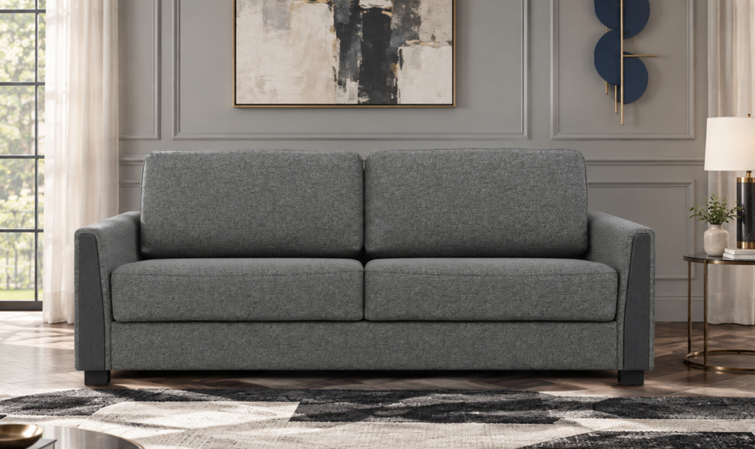 Fjords Nordic Rest Luna Queen Sleeper Sofa With Easy Fold Mechanism