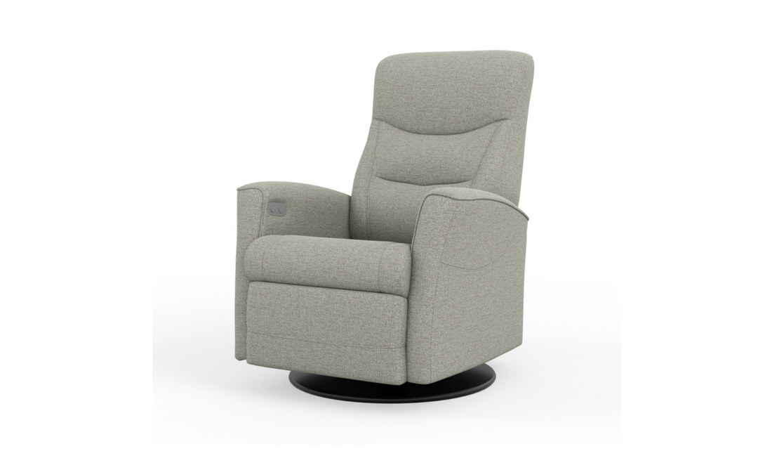 Fjords Oslo Power Glider Recliner Chair with Swivel & Rocking Motion-Jennifer