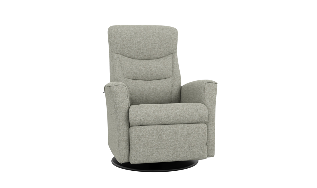 Fjords Oslo Power Glider Recliner Chair with Swivel & Rocking Motion-Jennifer