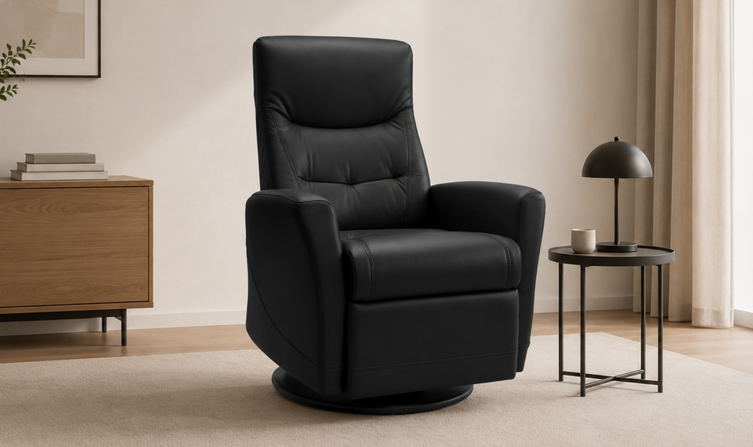 Fjords Oslo Power Glider Recliner Chair with Swivel & Rocking Motion-Jennifer