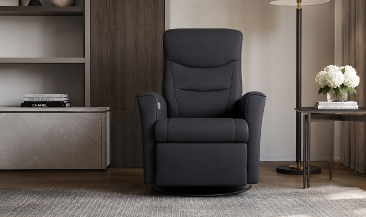 Fjords Oslo Power Glider Recliner Chair with Swivel & Rocking Motion-Jennifer