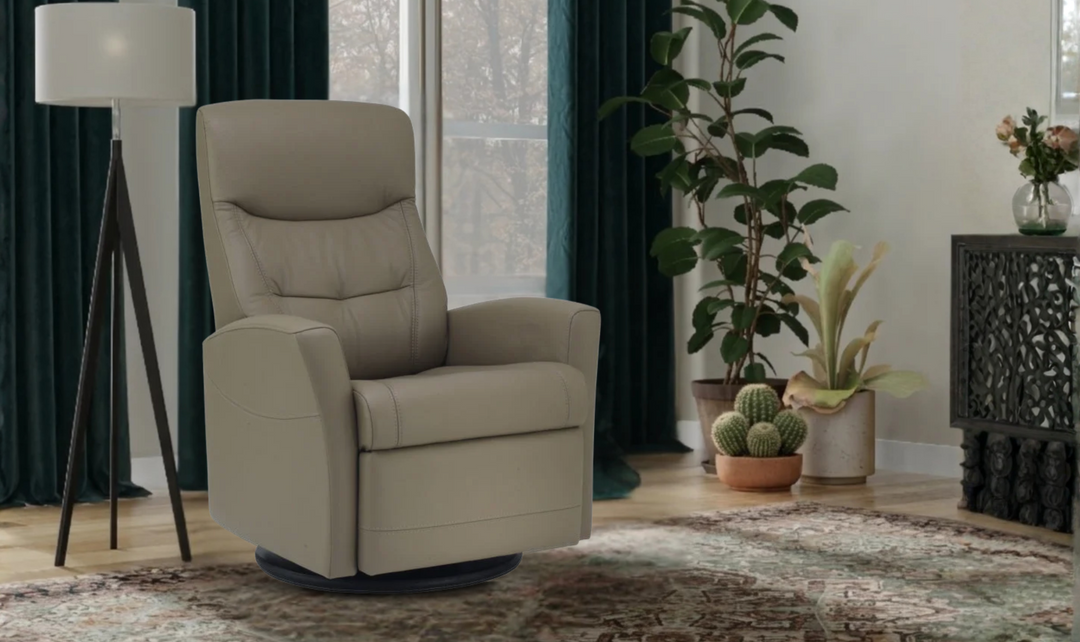 Fjords Oslo Power Glider Recliner Chair with Swivel & Rocking Motion-Jennifer