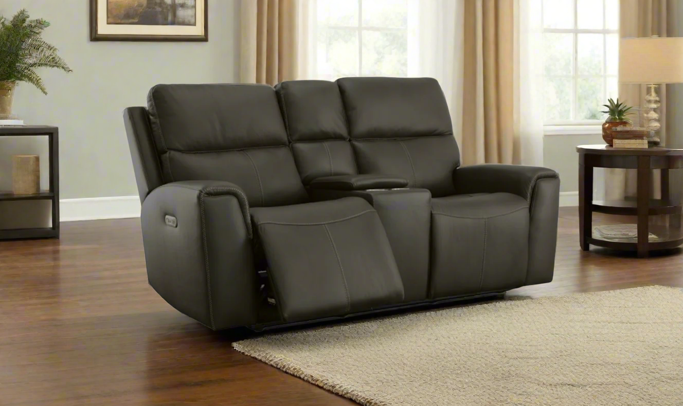 Flexsteel Jarvis Power Reclining Loveseat 2-Seater