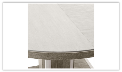 Bernhardt Foundations Round Dining Table with Adjustable Glides