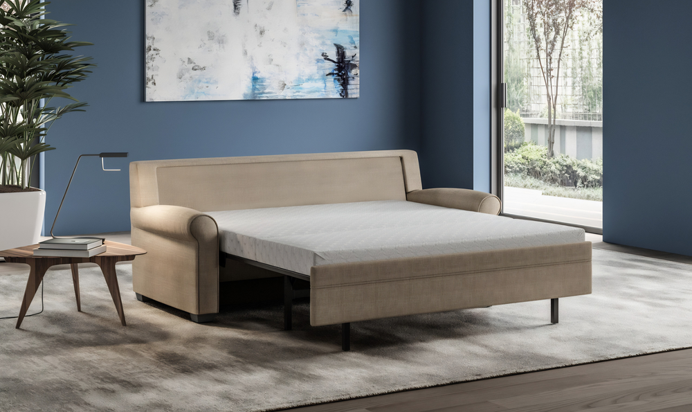 American Leather Comfort Sleeper Gaines Fabric Sleeper Sofa - Jennifer Furniture