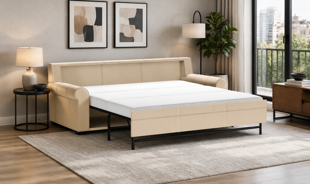 American Leather Comfort Sleeper Gaines Fabric Sleeper Sofa - Jennifer Furniture