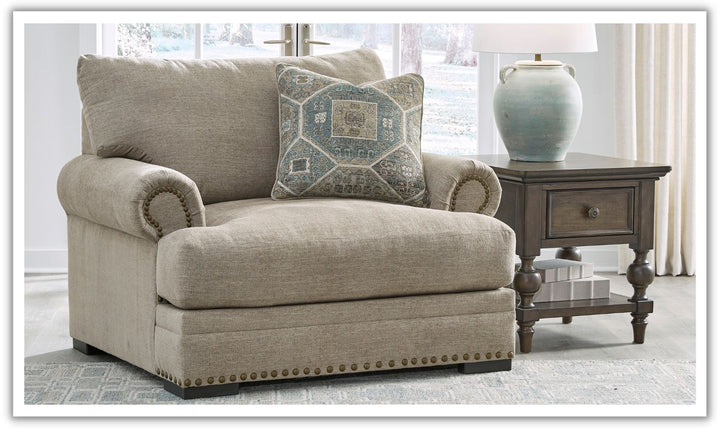 Galemore Chair and a Half WIth Rolled Arms