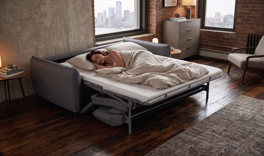 Klaussner Covington Queen Sleeper Sofa with Foam Mattress