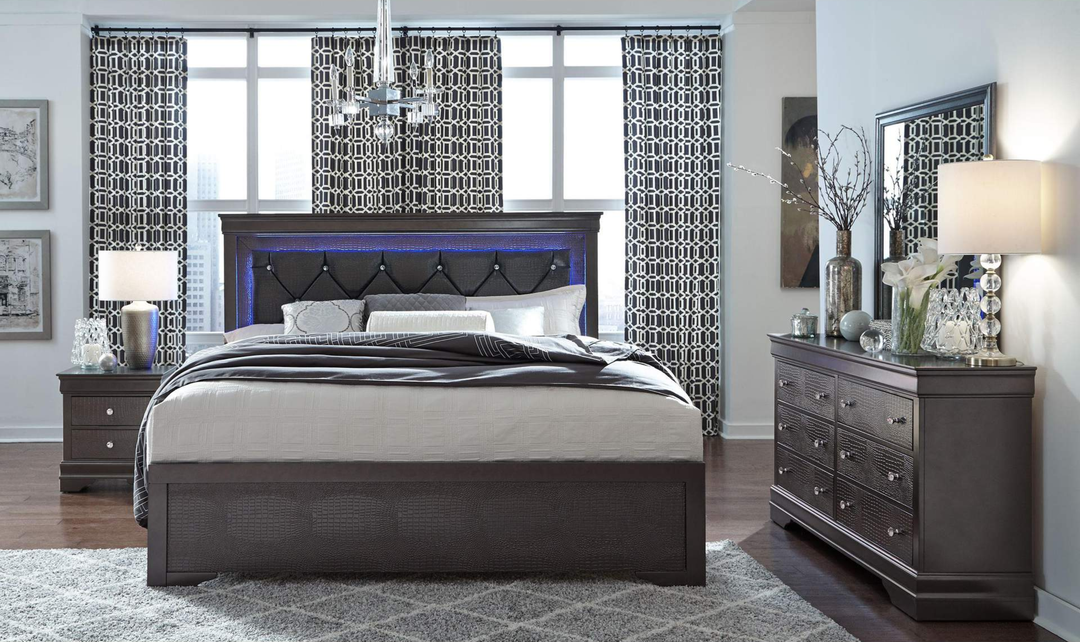 Gerald Bedroom set - Jennifer Furniture