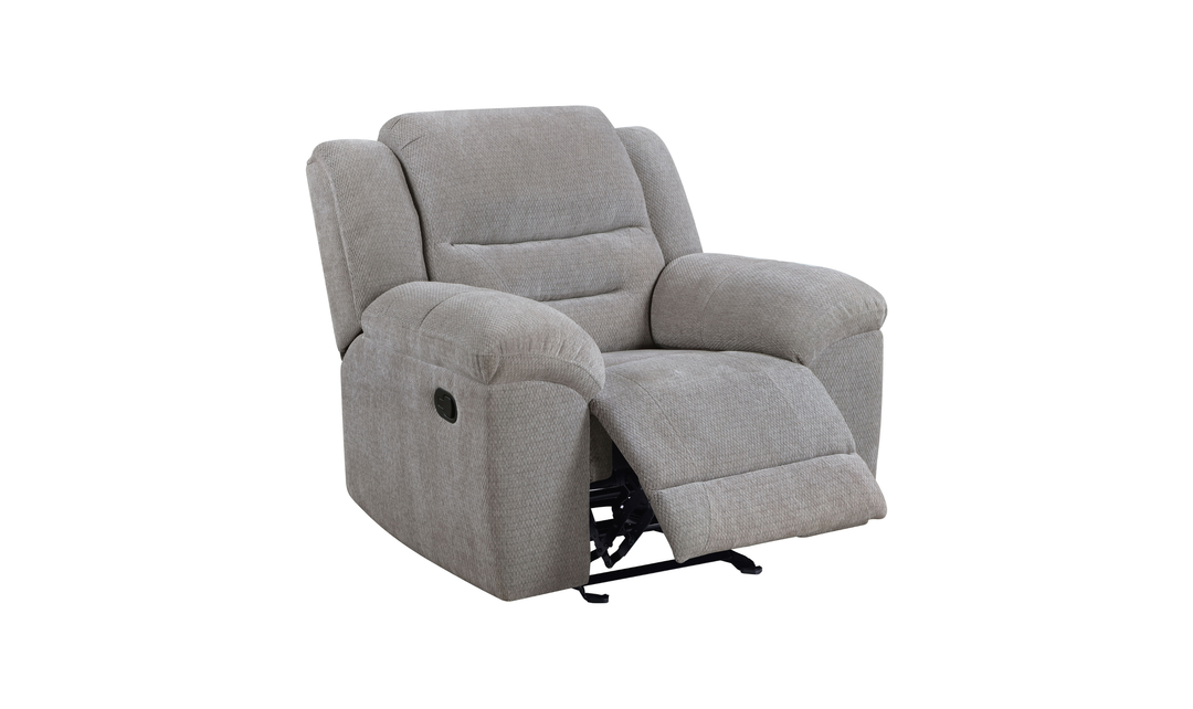 Modern Heritage Gilson Chenille Glider Recliner Chair