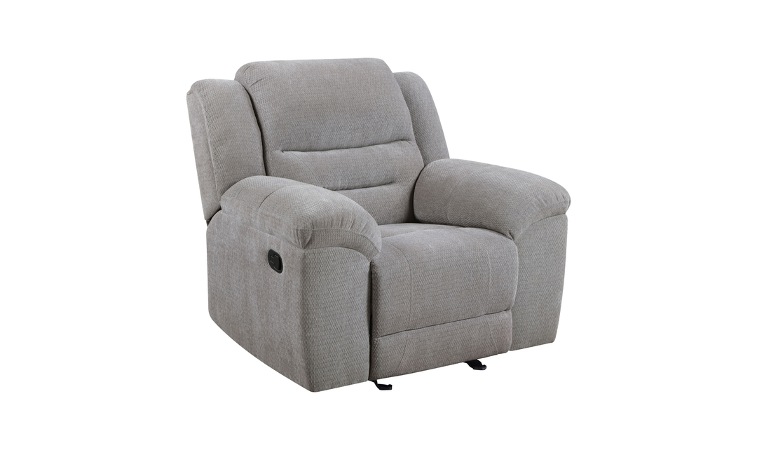 Modern Heritage Gilson Chenille Glider Recliner Chair