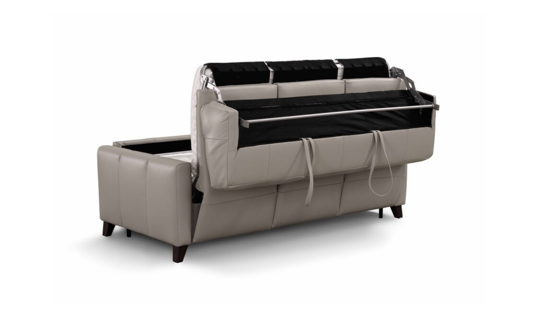 Gio Italia Guily Leather Queen-Size Sleeper Sofa-Jennifer