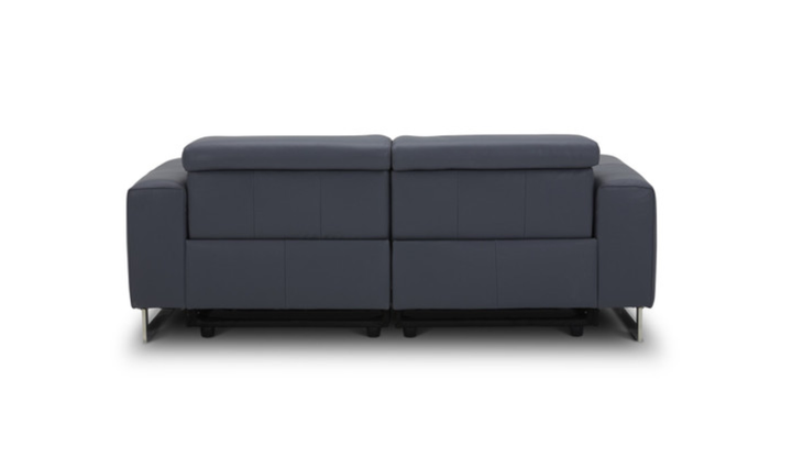 Gio Italia Hudson Leather Loveseats with Tufted Seats-Jennifer furniture