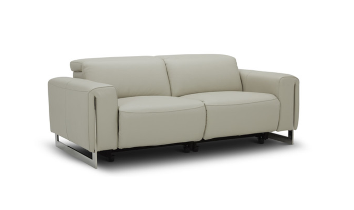 Gio Italia Hudson Leather Loveseats with Tufted Seats-Jennifer furniture