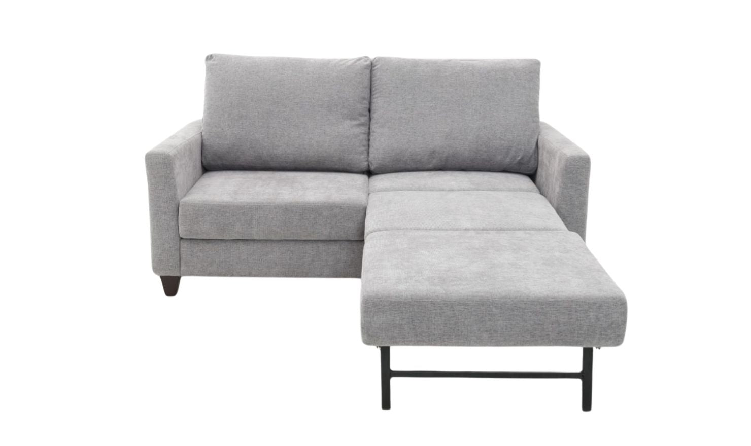 Gio Italia Cuddle Queen Fabric Sleeper Sofa With Nest Function