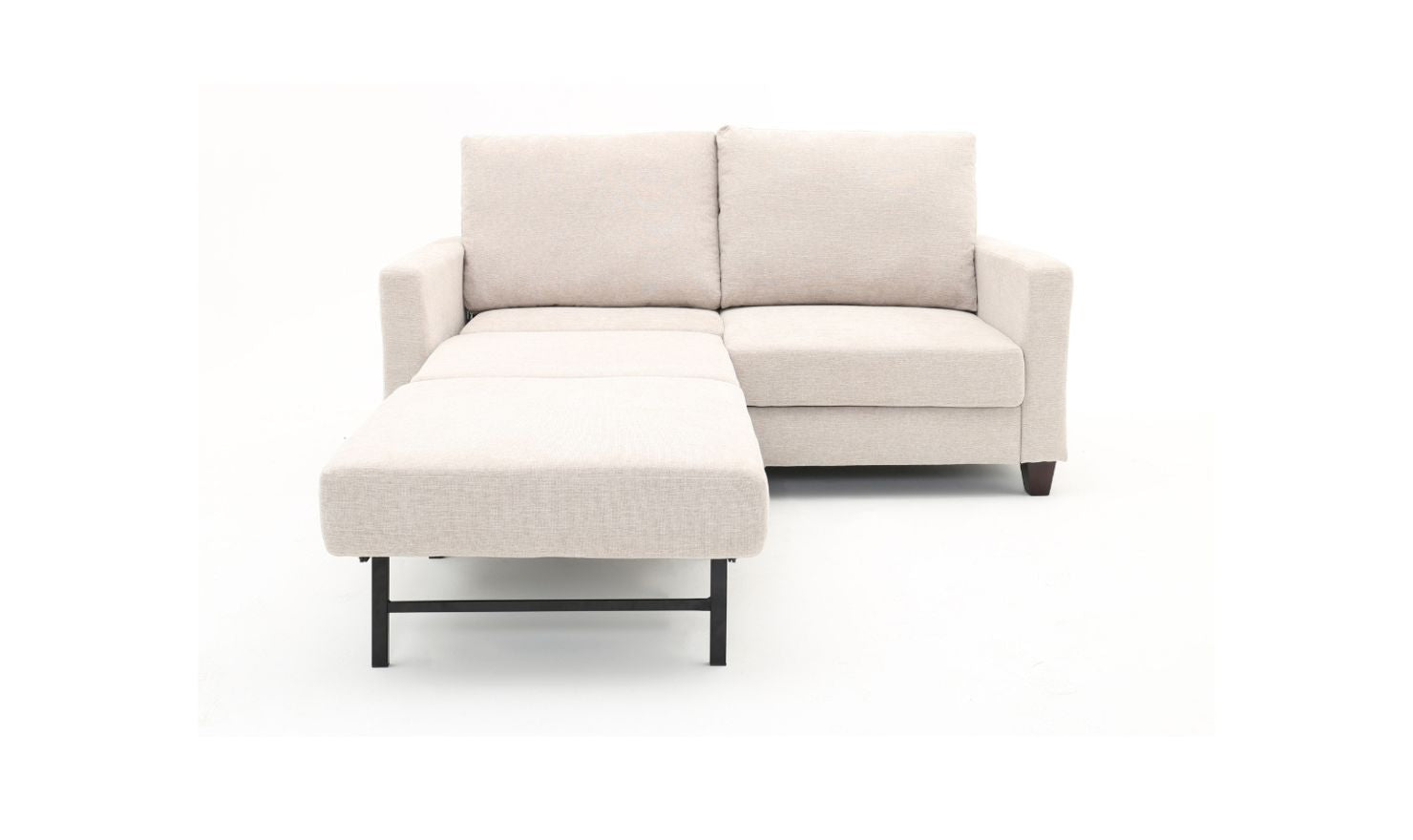 Gio Italia Cuddle Queen Fabric Sleeper Sofa With Nest Function